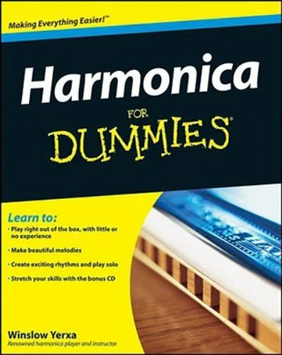 Harmonica for Dummies [With CDROM] by Yerxa, Winslow Foto 1 de 1