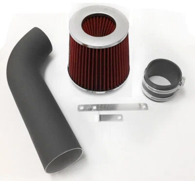 Coated Black Red For 1992-1995 Ford Crown Victoria 4.6L V8 Air Intake Kit - Imagem 1 de 2