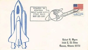Cubierta postal: Utapex '81, Salt Lake City, 29-05-1961 - Imagen 1 de 2
