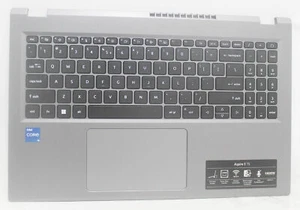 AP7I9000132 Acer Palmrest Top Cover Gray W/Kb Aspire 5 A515-58Pt-59Vw"GRADE A" - Picture 1 of 1