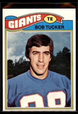 1977 Topps Bob Tucker #124 New York Giants - Image 1 of 2