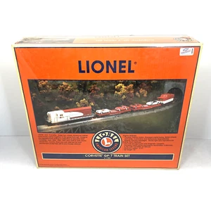 Lionel 6-11984 Chevrolet Corvette GP-7 Diesel Freight Set New O Gauge SEALED - Picture 1 of 12