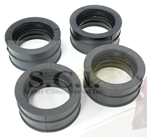 HONDA VF700 VF750 INTAKE CARBURETOR INTAKE HOLDER MANIFOLD BOOTS 1981 - 1988 - Picture 1 of 2