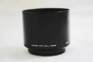 VINTAGE ASAHI PENTAX 49MM SCREW ON CAMERA LENS HOOD FOR 135MM F3.5 TAKUMAR LENS - Bild 1 von 2