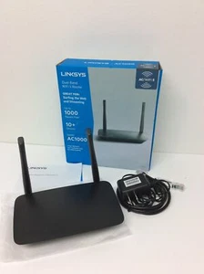 Router inalámbrico Linksys AC1000 1000 Mbps E5350 caja abierta - Imagen 1 de 11