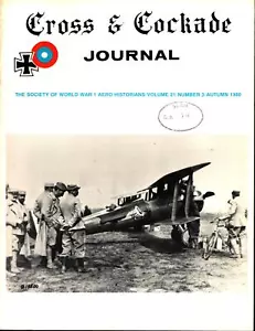 CROSS & COCKADE V21 N3 94TH AND ITS NIEUPORTS_LEIGH WADE TEST PILOT_LFG ROLAND F - Picture 1 of 2