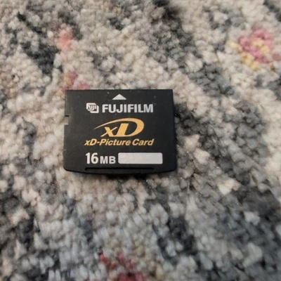 Fuji Film XD Picture Card 16MB VG Condition Fits Olympus Camera Sixteen MB - Image 1 of 2