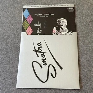 Frank Sinatra Only The Lonely 1983 Mobile Fidelity Sound Lab MFSL Vinyl LP Box - Imagen 1 de 20