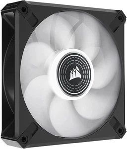 CORSAIR ML120 LED ELITE Red 120mm PWM Magnetic Levitation Fan Black OPEN BOX - Picture 1 of 6