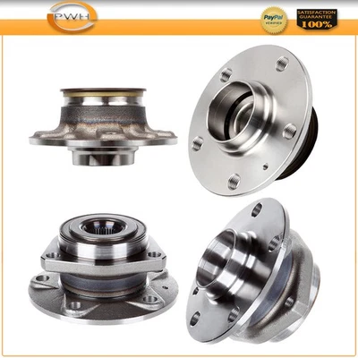 4 Pcs Front Rear Wheel Bearing Hub For 2006 2007 2008 2009 Volkswagen GTI Rabbit — 第 1/4 张图片