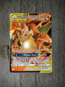 Charizard & Braixen GX 22/236 Sm-Cosmic Eclipse Holo NM - Picture 1 of 2