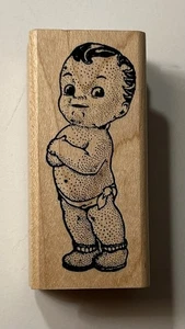 SELTENE KEN BROWN VINTAGE GUMMISTEMPEL BOB’S BIG BOY WINDELPUPPE HERGESTELLT IN SEHR GUTEM ZUSTAND SAUBER - Bild 1 von 3