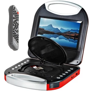 MTFT750-RD Portable 7 inch TFT DVD/CD Player with Remote Control and Car Adap... - Picture 1 of 7