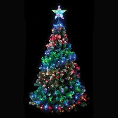 160 Multi Coloured LED Chasing Net Light / Star For Christmas Tree Indoor Oudoor
