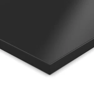 Tablero de partículas decorativo 25 mm tablero de mesa negro señal con borde ABS borde encolado - Imagen 1 de 5
