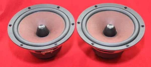Un nuevo par (2 unidades) de woofers Jamo 6,5" (168 mm) de bajo medio - Imagen 1 de 8
