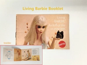 ✨ Vintage 60er Jahre Living Barbie Heft Katalog von Mattel ✨ - Bild 1 von 5