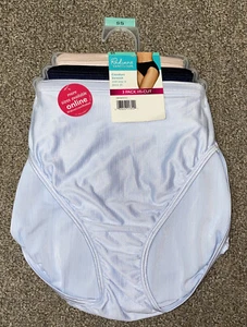 NWT Womens Radiant Vanity Fair 3 Pack Comfort Stretch Hi Cut Panties Size 5 Sm - Picture 1 of 12