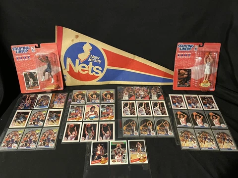 STARTING LINEUP  KEITH VAN HORN lot kittles cards pennant petrovic morris fitch Cover