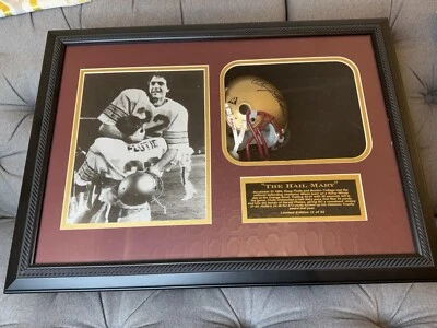 11/23/1984 LIMITED 11/22 BOSTON COLLEGE DOUG FLUTIE #22 SIGNED SCHUTT HELMET - Image 1 of 4