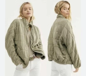 Chelsea & Violet Big Girls Green Size M Diamond Quilted Jacket - Picture 1 of 6