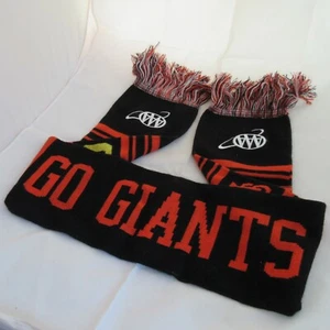 San Francisco Giants MLB Baseball Night Winter Scarf SFPD Police Department AAA - Picture 1 of 12