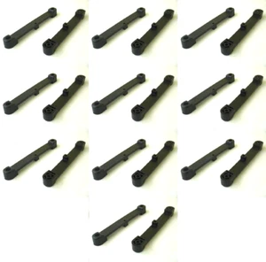 10 Paar Halterungen / Halter schwarz f Koffer-Trolli System / Trolley-System NEU - Picture 1 of 1