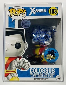 Pop! Colossus #183 Comikaze Autograph Signed Stan Lee & Stefan Kapicic Funko Pop - Picture 1 of 7