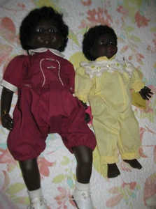 Black Wheatsie and Henry Dolls by Kathy Hippensteel Truly Many Joys Dolls Inc. - Picture 1 of 6