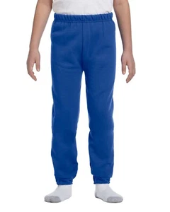 Jerzees Youth 8 oz. NuBlend Cotton Poly Pill-Free Fleece Sweatpants 973B S-XL - Picture 1 of 11