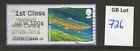 GB stamps Lot 726 - Post & Go 2013 Freshwater Life III - 1/6 set  - genuine used