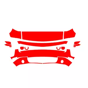 For Dodge Challenger 2015-2016 PreCut Paint Protection Film Clear Bra PPF Kit - Picture 1 of 7