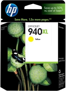 original HP Tintenpatrone 940XL Gelb C4909AE C4909A neu Blister - Bild 1 von 3
