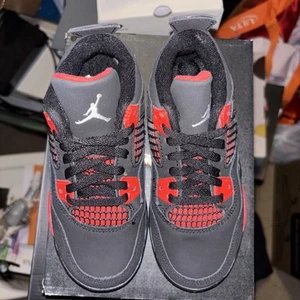 Air Jordan 4 Red Thunder (PS) 12 NOT MENS - Picture 1 of 7
