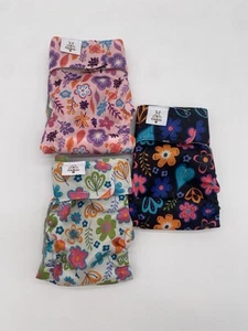 CUTEBONE Dog Diaper Belly Band Size S Small Washable Reusable Colorful Lot of 3 - Picture 1 of 18