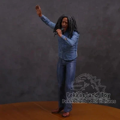 Bob Marley Music Legends Jamaica Singer & Microphone PVC Action Figure Collectib - Image 1 of 4