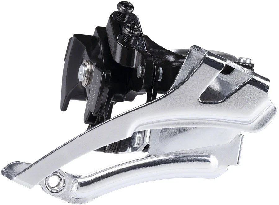 microSHIFT MarvoLT Front Derailleur - 8-Speed Double, 38t Max, Mid-Mount Band - Image 1 of 1