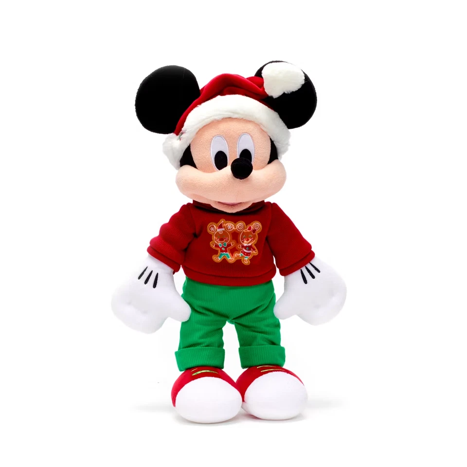 BNWT Shop Disney Store 16" Dated 2020 Soft Plush Mickey Mouse Christmas Doll Toy - Image 1 of 3
