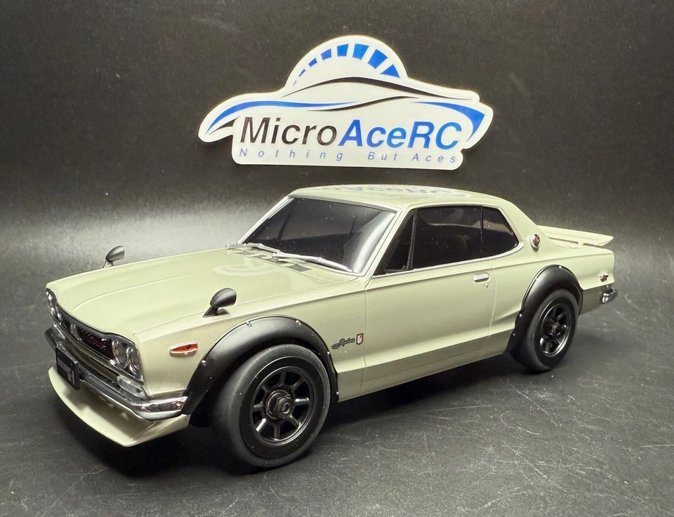 Mini-z MR03 ASF usado con carrocería NISSAN Skyline 2000GT-R nueva Foto 1 de 4