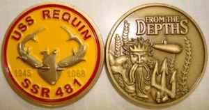 USS Requin SSR 481 Submarine Coin From the Depths - Picture 1 of 1
