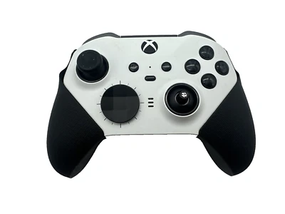 Microsoft Xbox One Elite Controller Series 2 White/Black 1797 Works *READ - Image 1 of 4