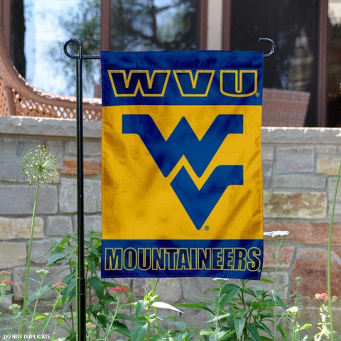 West Virginia Mountaineers Garden Flag Yard Banner Cover