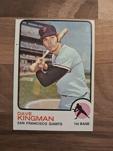 1973 Topps - #23 Dave Kingman,  1st Base, Giants - Picture 1 of 10