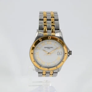 RAYMOND WEIL Geneve 5590 Tango Collection Two-Tone Quartz 37mm Watch (PZ1002242) - Picture 1 of 9