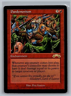 Magic The Gathering Exodus Pandemonium #93/143 MTG TCG CCG - Image 1 of 2