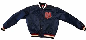 Vintage Starterjacke Minnesota Twins 90er Jahre Diamant Kollektion Satin XL MLB - Bild 1 von 6