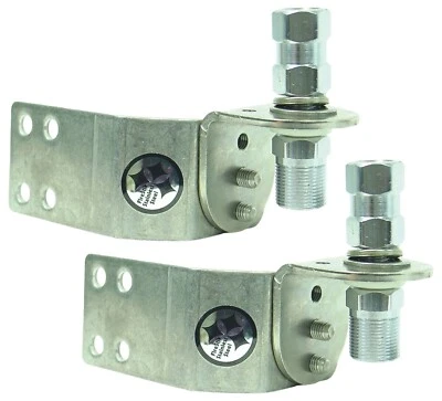 2 Lot Firestik SS-204A CB Door-Hatch Edge Swivel Mount w/K4A Screw On Style Stud - image 1 of 2