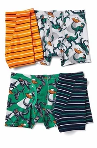 GAP KIDS BOYS UNDERWEAR BOXER BRIEFS PACK OF 4 SPACESHIP DINO SIZE XL XLARGE NEW - Picture 1 of 1