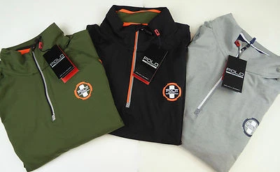 Polo Sport Ralph Lauren Performance 1/2 Cremallera Pullover Chaqueta de Pista 115 Thermovent Foto 1 de 4