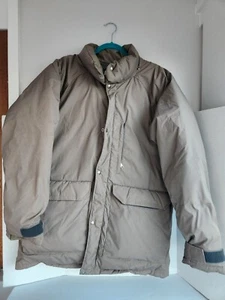 Vintage The North Face Brown Label Jacke Mountain Parka Daunen XL Grau 90er - Bild 1 von 14